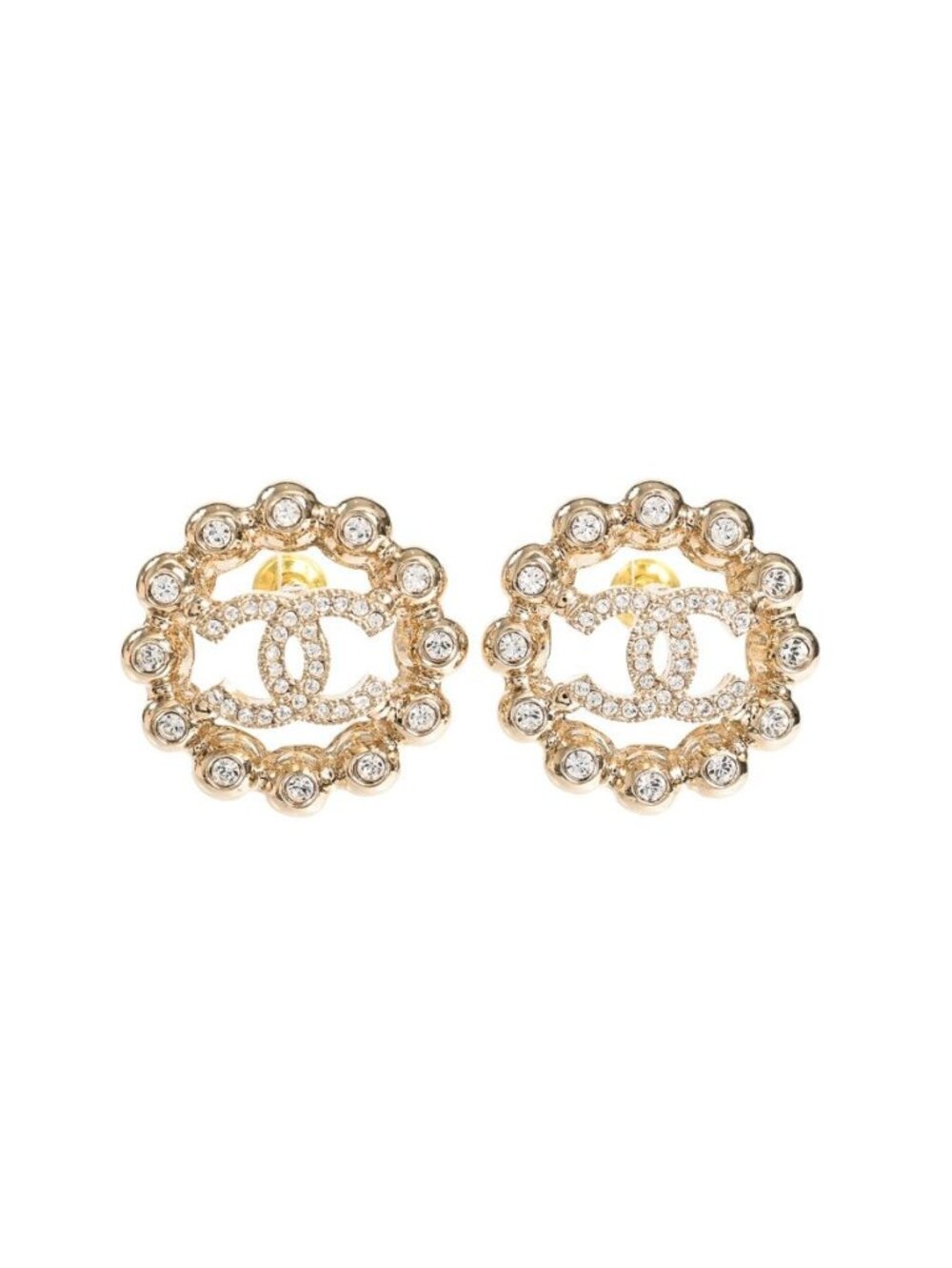Chanel Earrings Gold